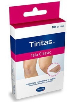 Tiritas Classic 1m/6cm 10 U