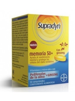 Supradyn Memoria 50+ 30...