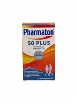 Pharmaton 50 Plus 60 Cápsulas