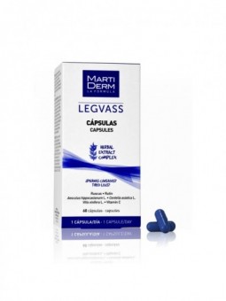 Martiderm Legvass 60 Cápsulas